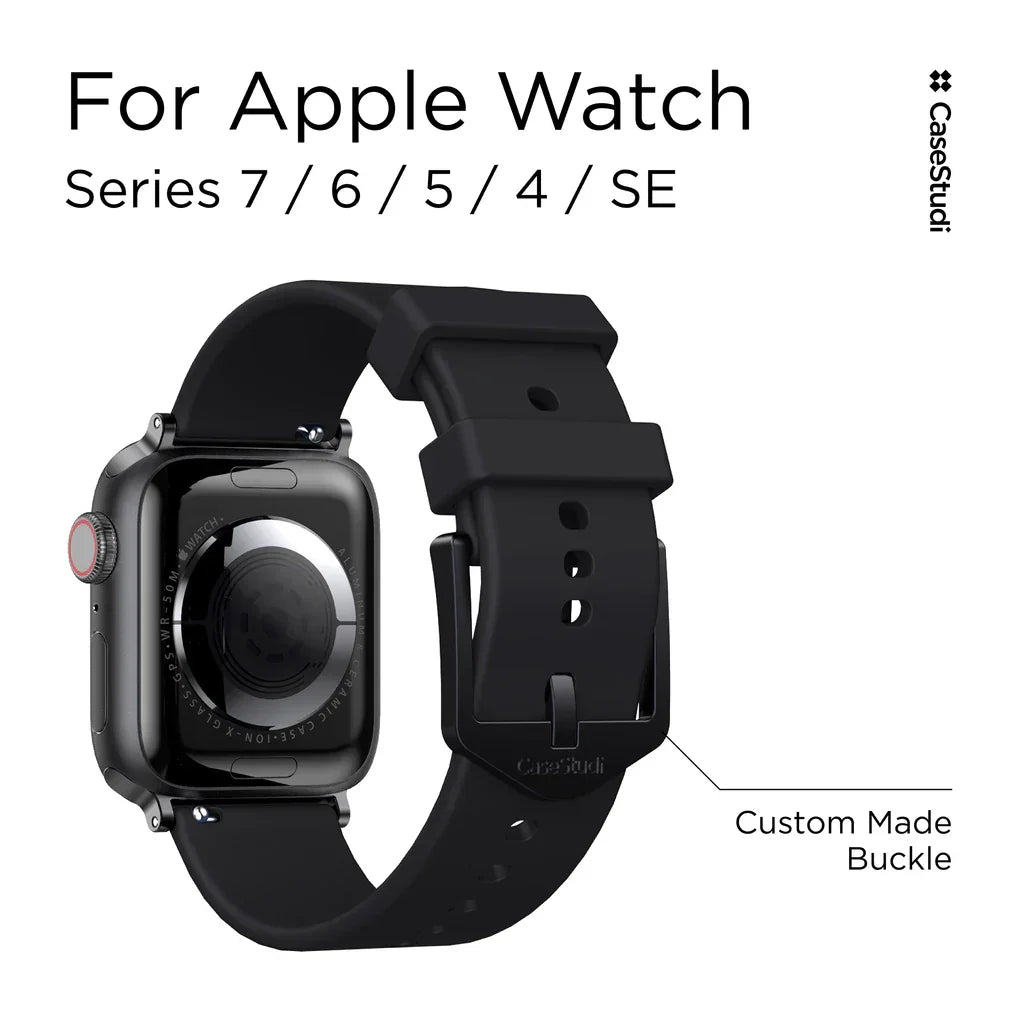 Casestudi Watch 49/46/45/44 Mm USL Series Strap - Black - Tashqila Casestudi Watch 49/46/45/44 Mm USL Series Strap - Black - Tashqila